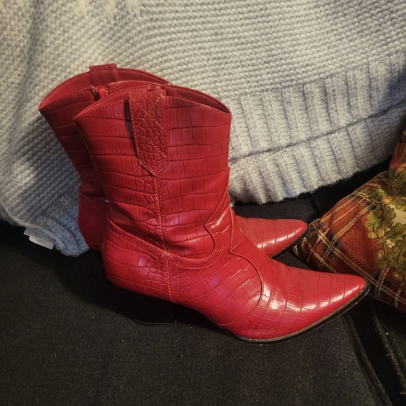 Free people vegan leather boots - Picture 5 of 6